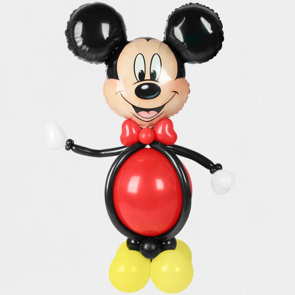 Фигура из воздушнях шаров " Микки с сюрпризом "