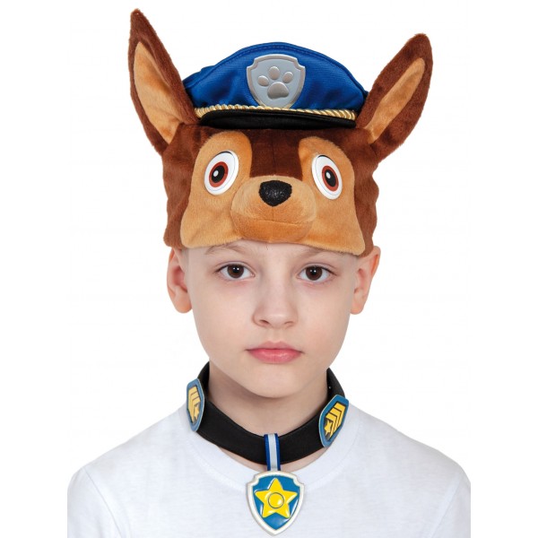 Карнавальная шапка Щенячий патруль, Гончик Чейз