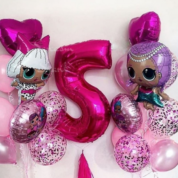 Воздушные шары Куклы LOL (Лол) - товары для праздника недорого